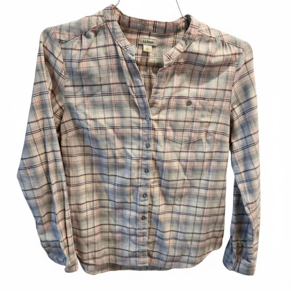 Llbean Women's Cream Shirt
